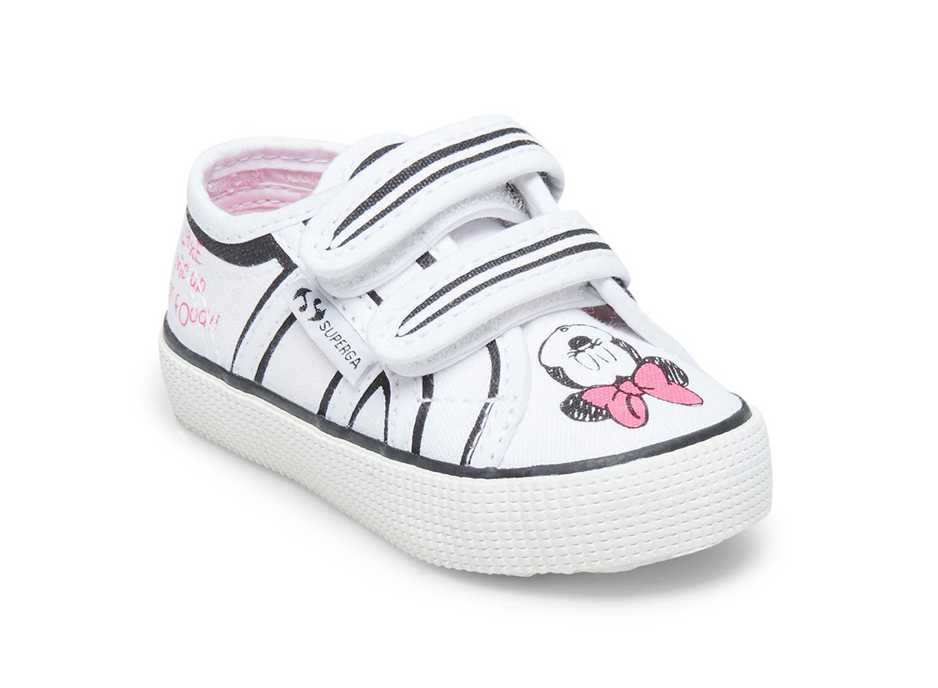 Tenis Infantil Branco - Superga 2750 Wakemeupstrapcotj - IRYKL-9156